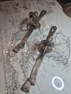 Gatco Solid Brass Vintage wall sconces